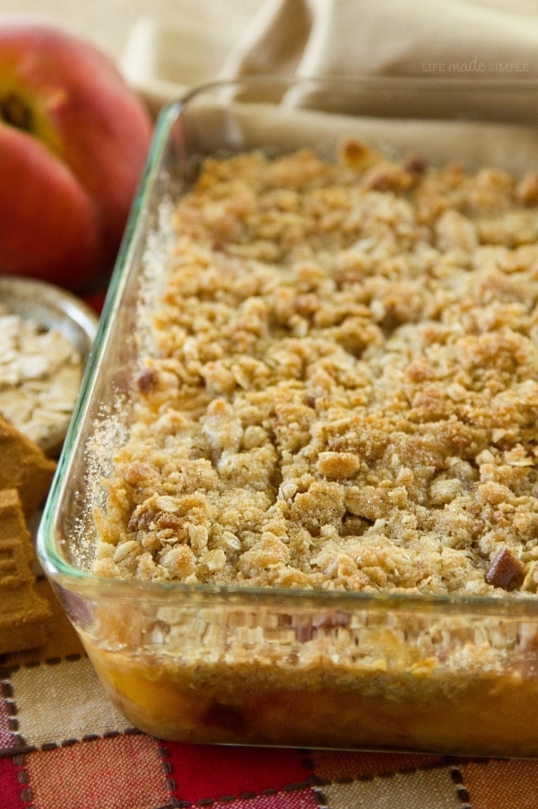 Easy Peach Crisp