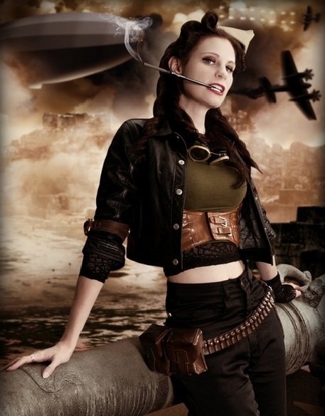 steampunk fashion female