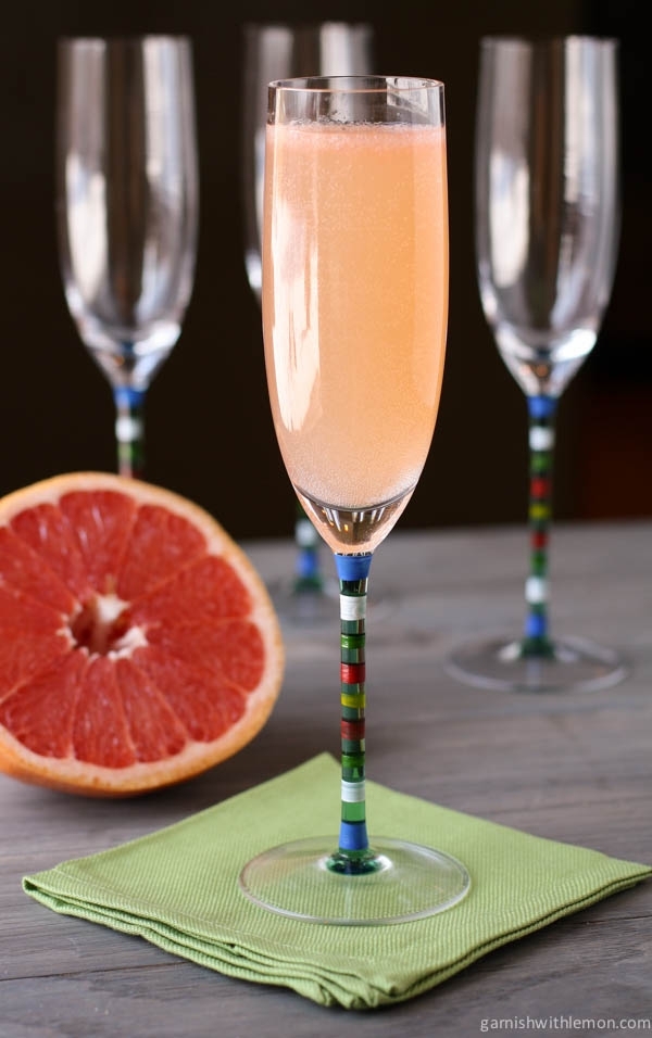 Grapefruit and Ginger Sparkler