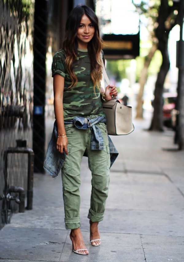 7 Street Style Ways to Wear Camouflage Prints