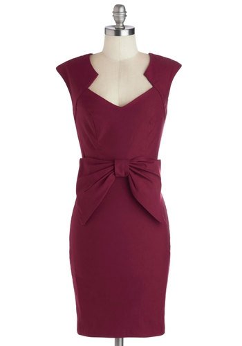 Of Burgundy and Bows