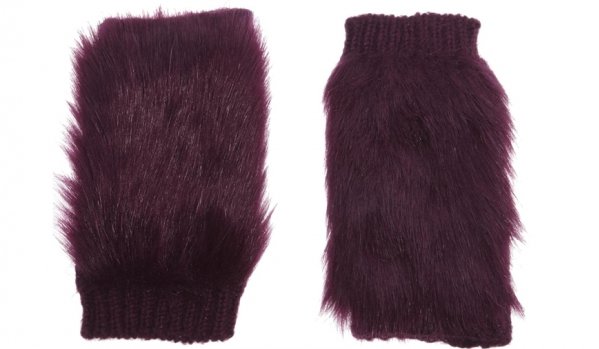 Faux Fur Gloves