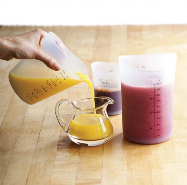 Flexible Silicone Measuring Cups