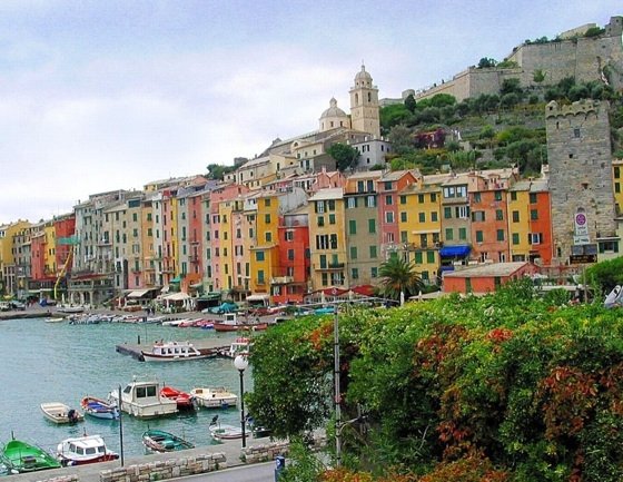 The Italian Riviera ...