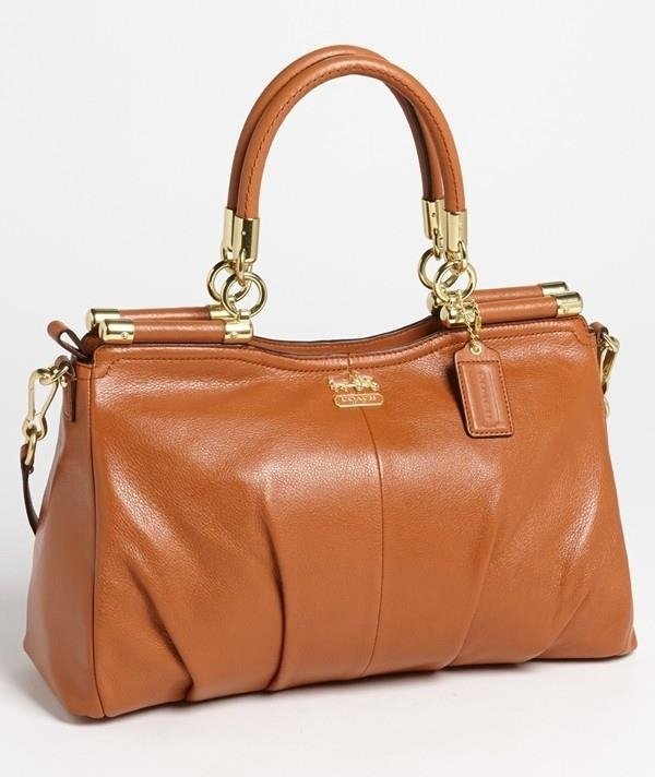 Coach, Madison Carrie Satchel in Leather