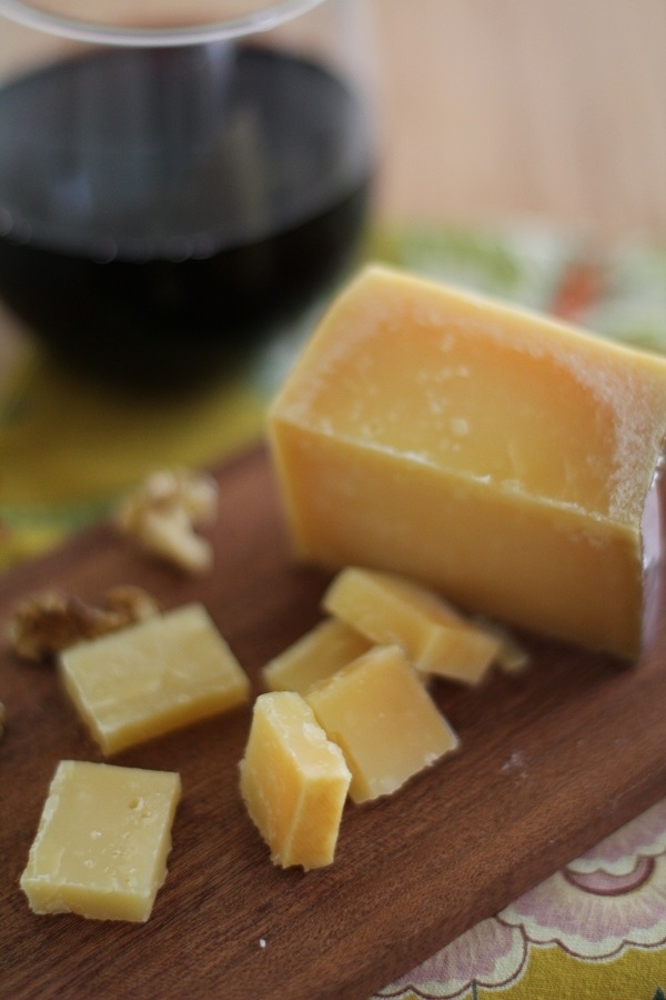 Pair Sharp Cheddar with Cabernet Sauvignon