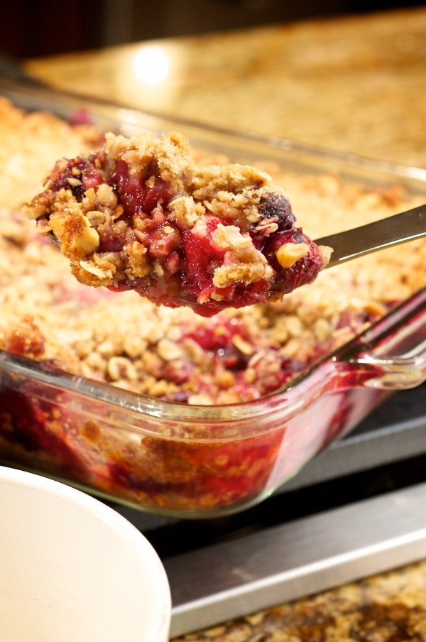 Holiday Fruit Crisp