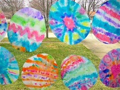 Tie-Dye Coffee Filter