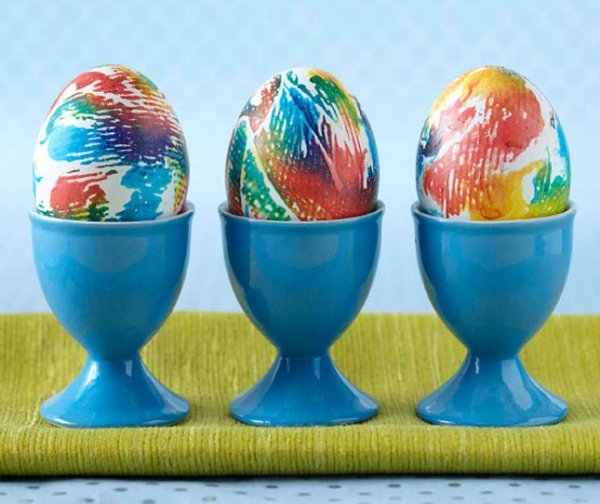 Tie-Dye Easter Eggs