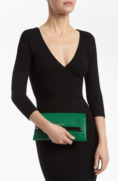 Diane Von Furstenberg Lizard Clutch