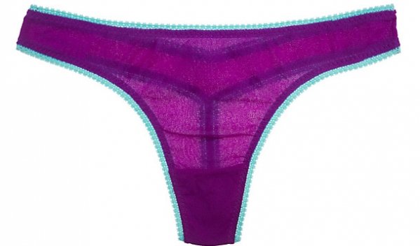 OnGossamer ‘Hip-G’ Mesh Thong