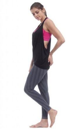 Electric Yoga Drape Tank