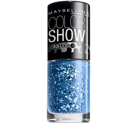 Maybelline Color Show Polka Dots Nail Lacquer Blue Marks the Spot