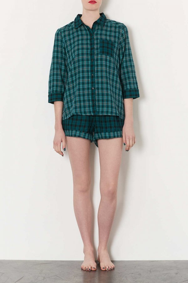 Checkered PJ Set