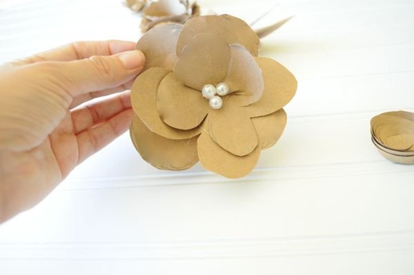 Paper Bag Flowers