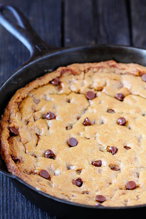 Chocolate Chip Skillet Cookie