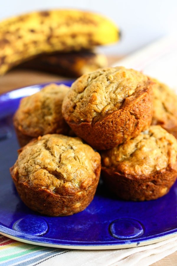 Gluten Free Big Banana Bread Muffins