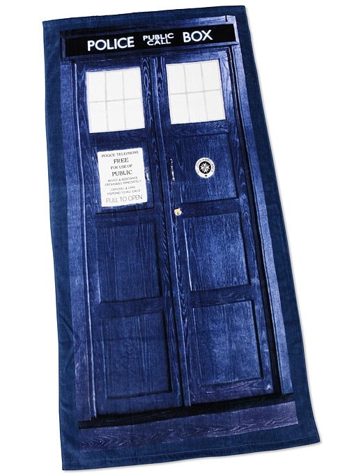 Doctor Who TARDIS Bath/Beach Towel