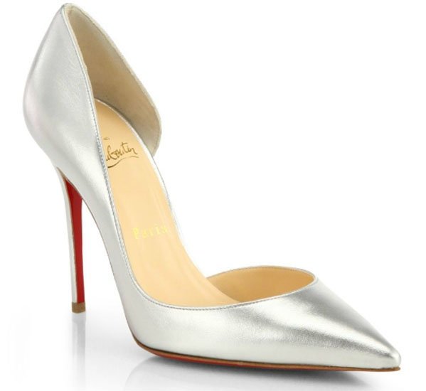 Christian Louboutin Iriza Leather D’Orsay Pumps