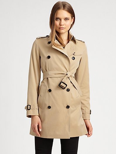 Burberry London Buckingham Cotton Trenchcoat