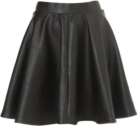 Topshop Black Full Skirt