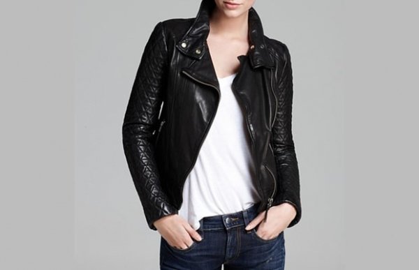 Mackage Jimmie Distressed Biker Jacket