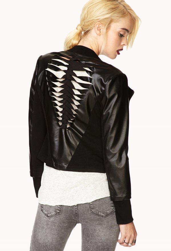 Shredded Biker Jacket