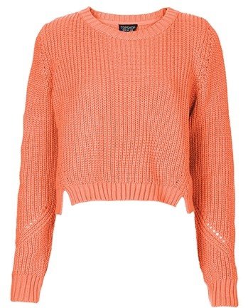 Ribbed Cropped Sweater