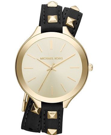 MICHAEL Michael Kors Slim Double Wrap Watch