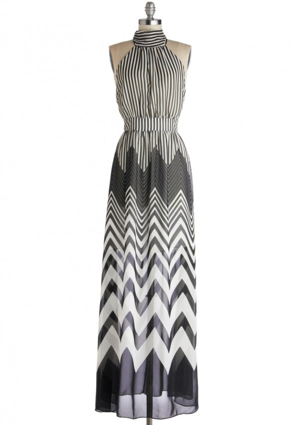 7 Beautiful and Wonderful Black and White Dresses ...