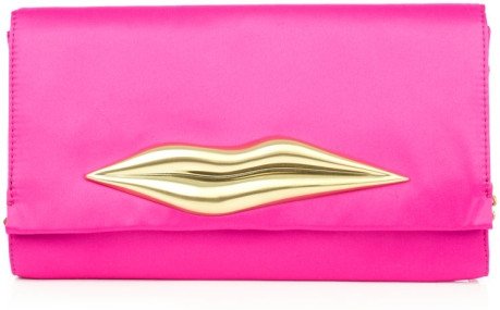 Diane Von Furstenberg Carolina Lips Clutch Bag