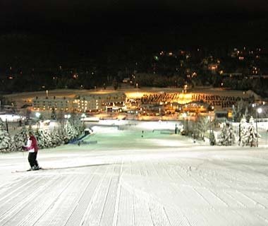 Ski under the Stars in Quebec