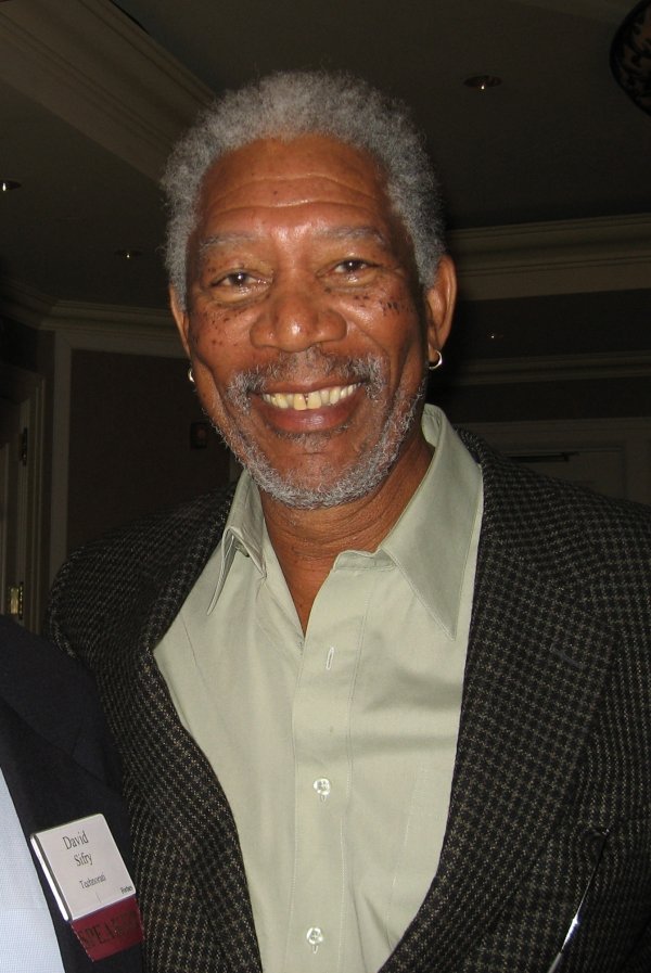 Morgan Freeman as Nelson Mandela