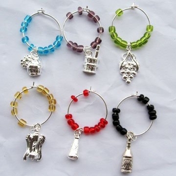 Wine Glass Charms