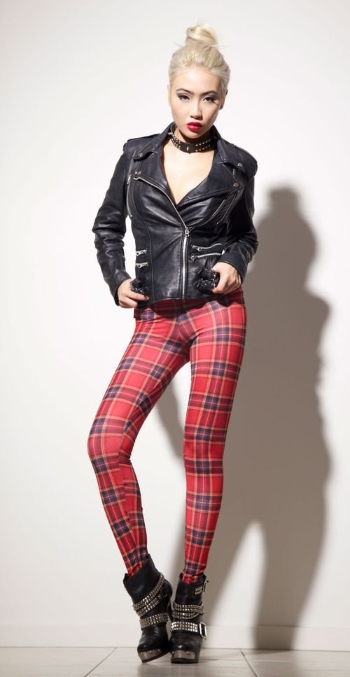 Tartan Leggings