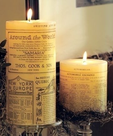 Create Printed Candles