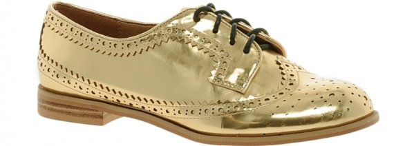 Metallic Brogues