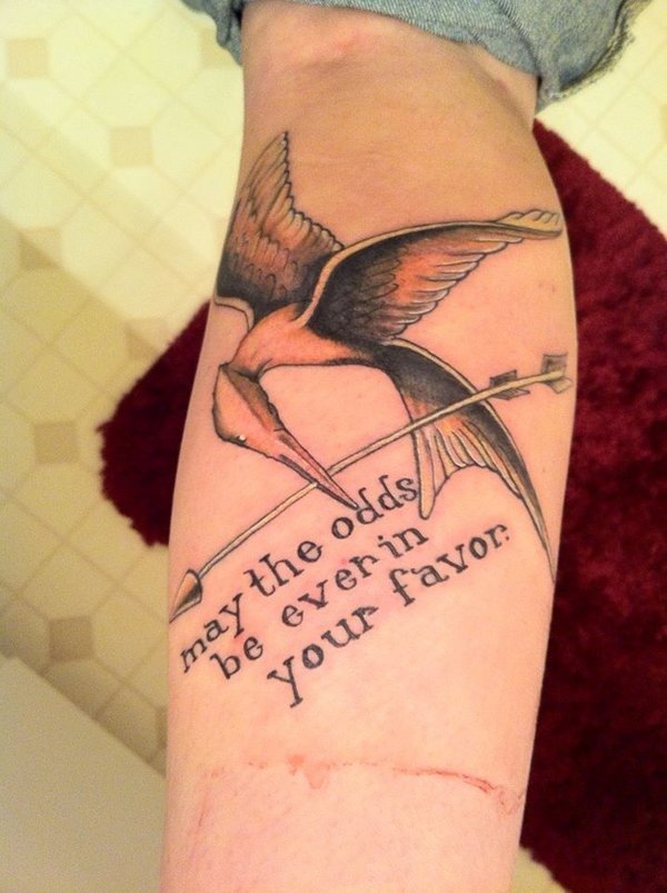 7 Hunger Games Tattoo Ideas for Huge Fans ...