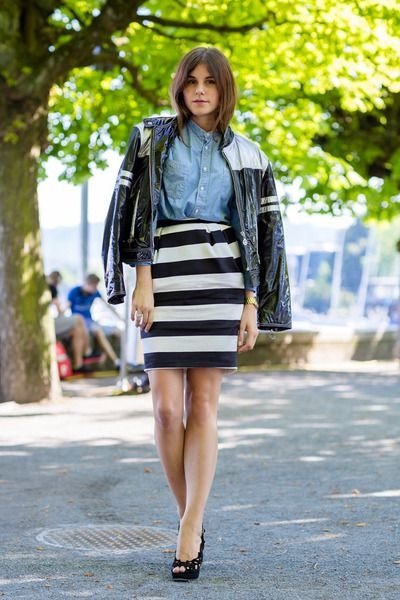 Totally Cool Street Style Ways to Wear Denim Shirts