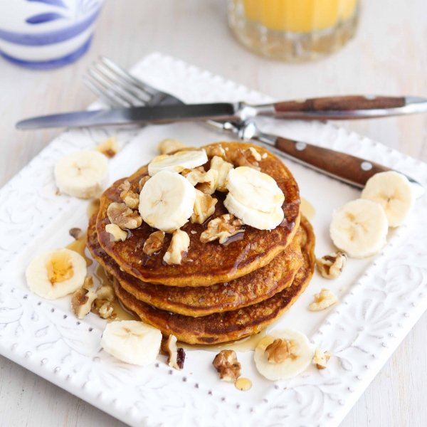 Gingerbread Protein Pancakes