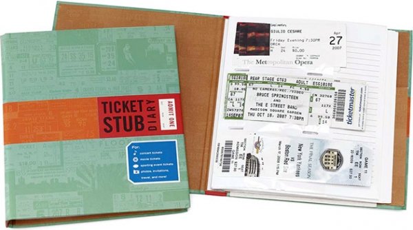 Ticket Stub Journal