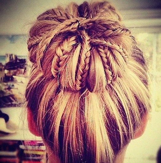 Braided Sock Bun