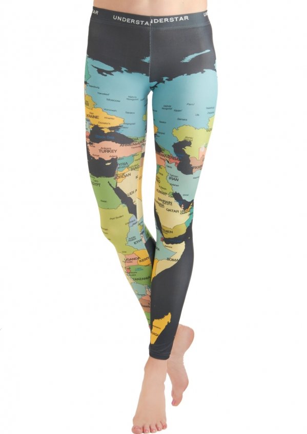 Mapped Crusader Leggings