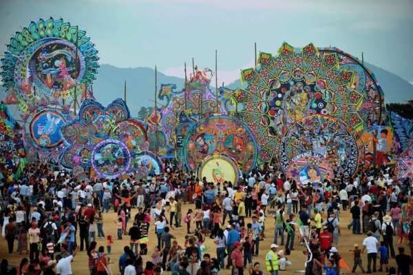 Day of the Dead Kite Festival, Guatemala