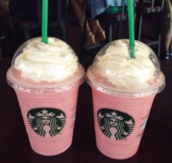 Frappuccino de algodón de azúcar