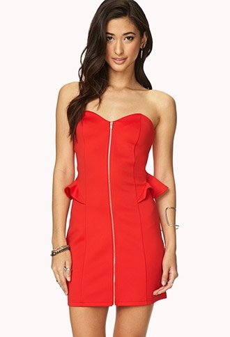 Forever 21 – Rebel Girl Zippered Bodycon Dress