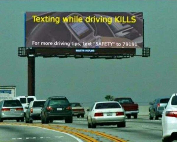 Texting Whilst Driving Kills