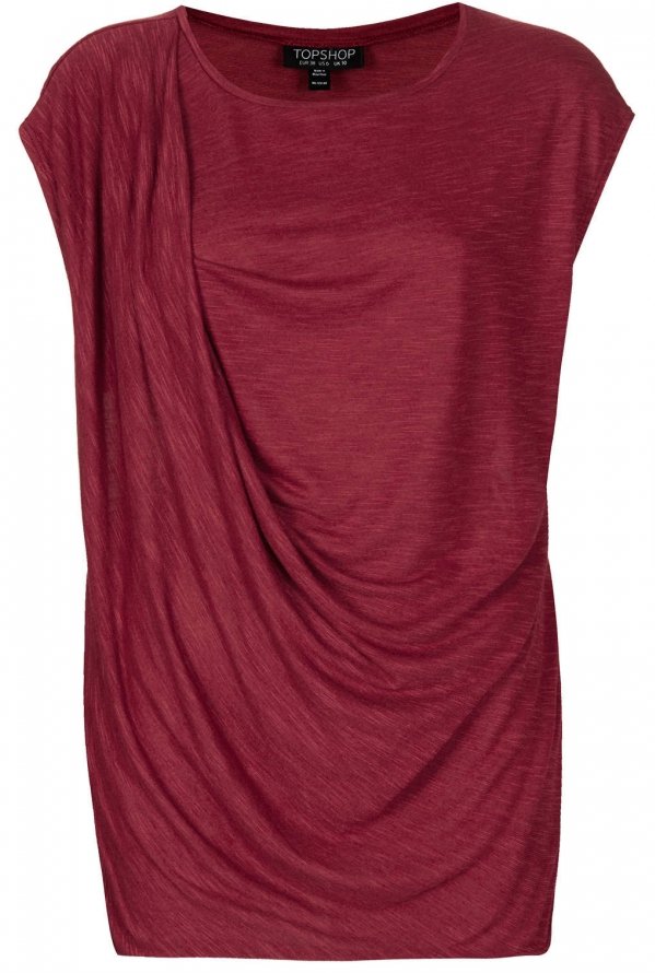 Draped T-shirt