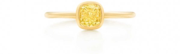 Tiffany Bezet Yellow Diamond Ring