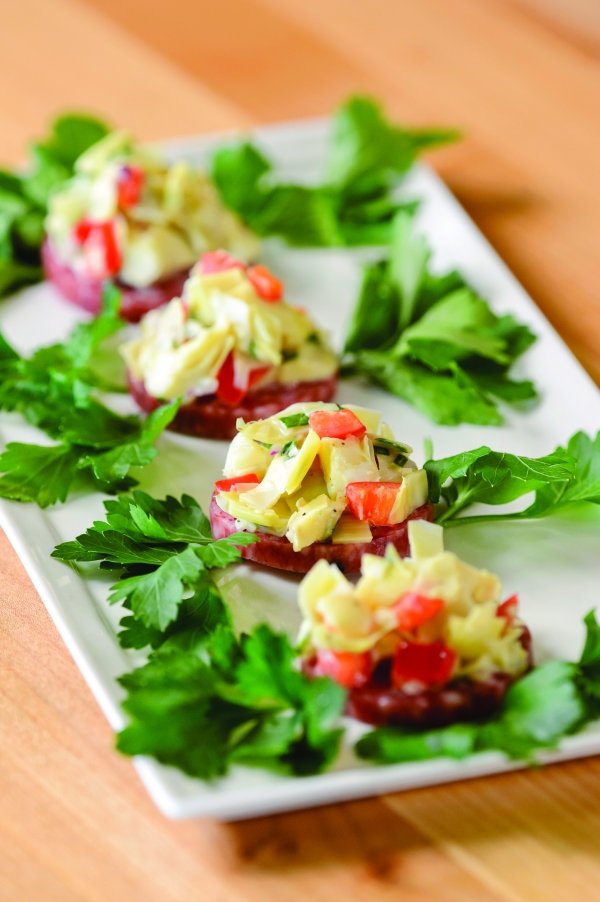 Artichoke Bruschetta